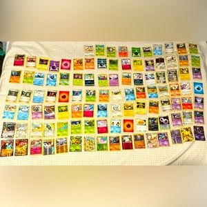 Over 100 Pokémon Cards!